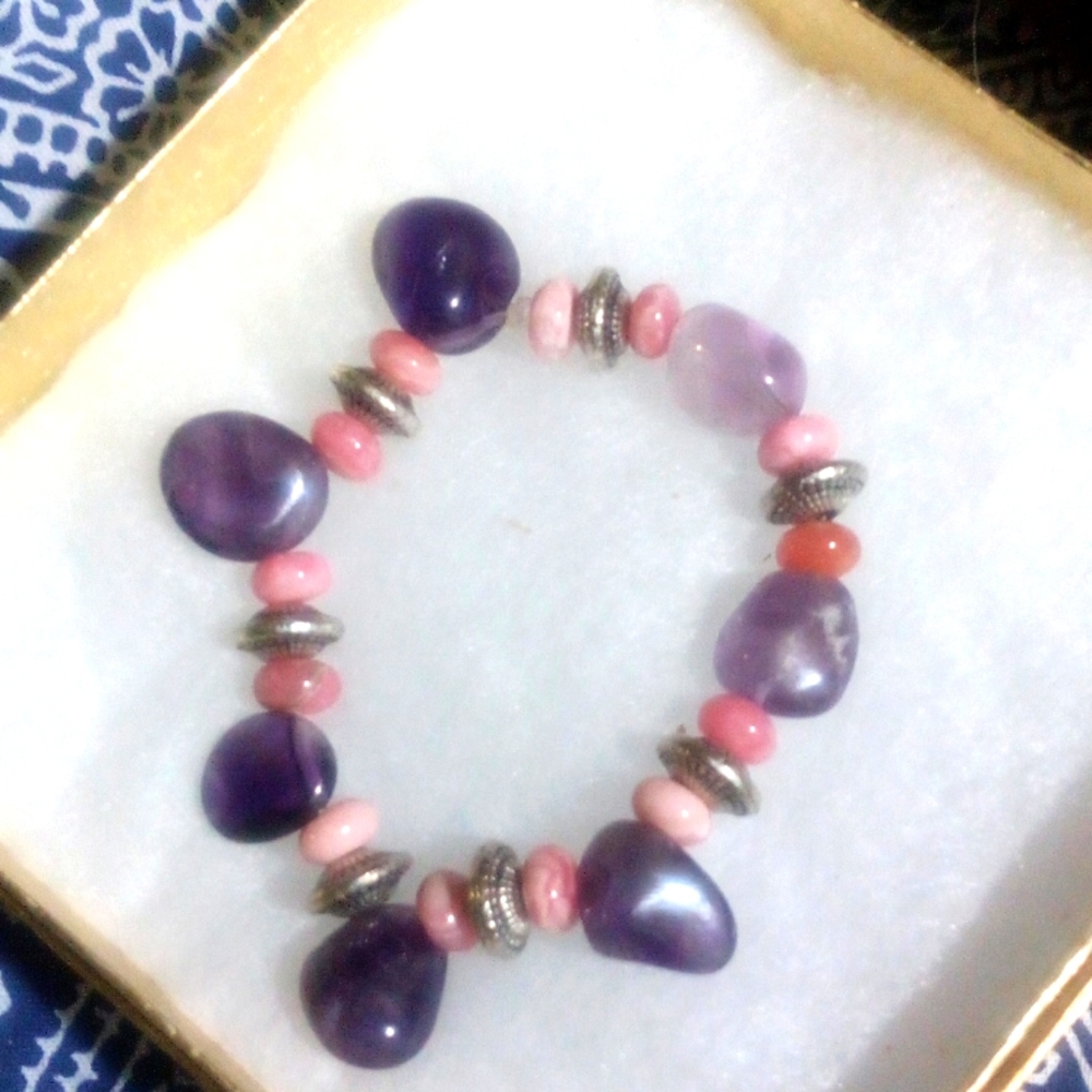 Handcrafted gemstone Bracelet